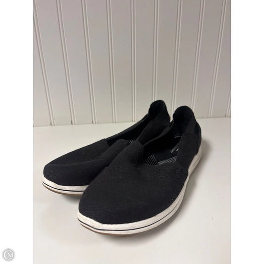 Shoes Flats By Clarks In Black, Size: 8