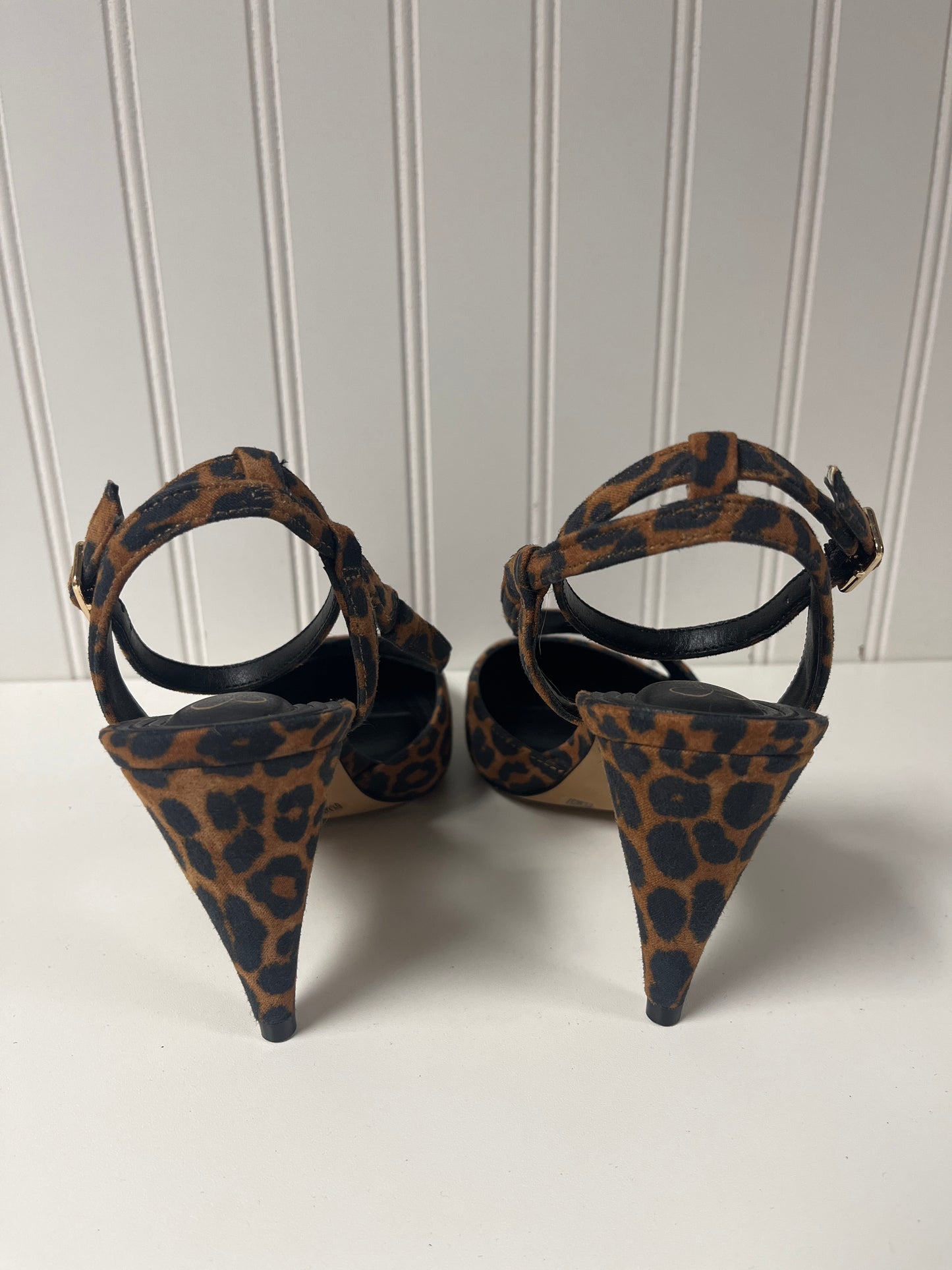 Shoes Heels Stiletto By Jessica Simpson In Animal Print, Size: 6.5