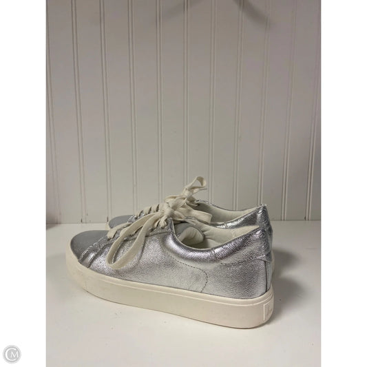 Shoes Sneakers By Sam Edelman In Silver, Size: 7.5