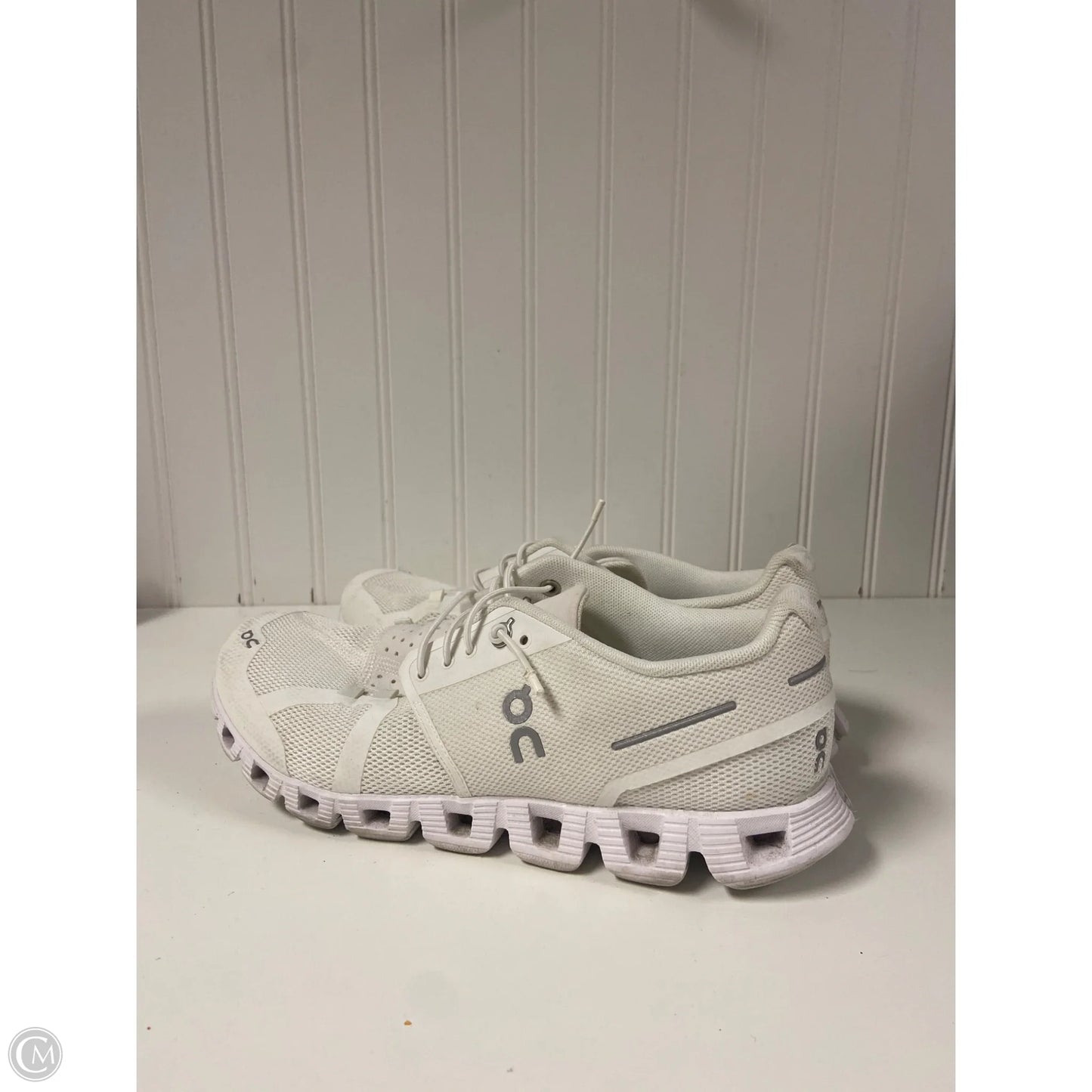 Shoes Athletic By On Cloud In Cream, Size: 8