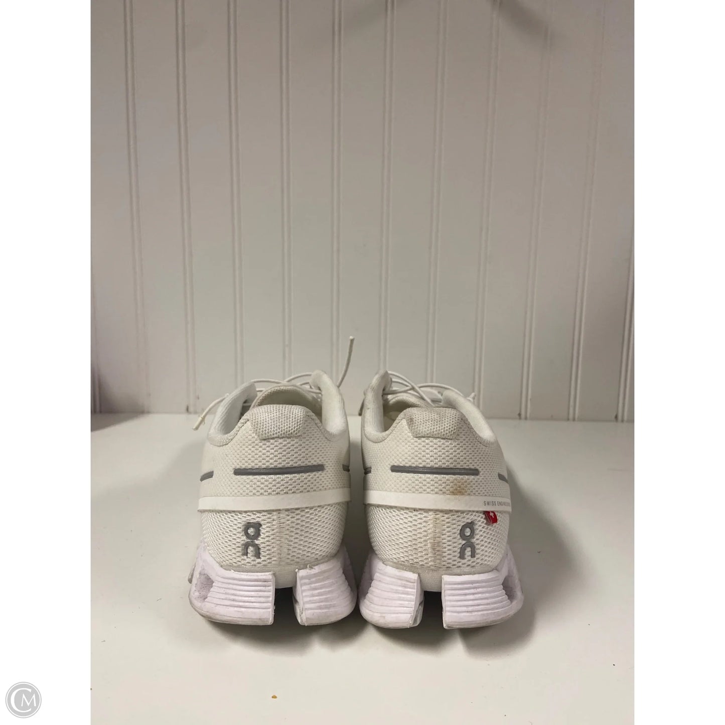 Shoes Athletic By On Cloud In Cream, Size: 8