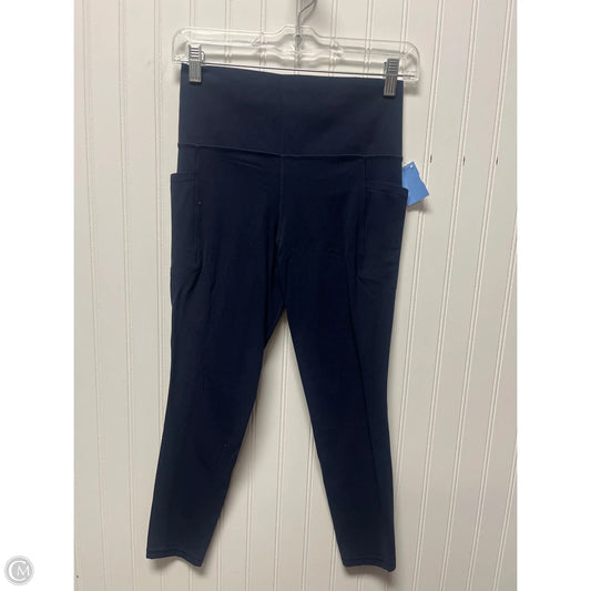 Athletic Leggings Capris By Athleta In Navy, Size: S