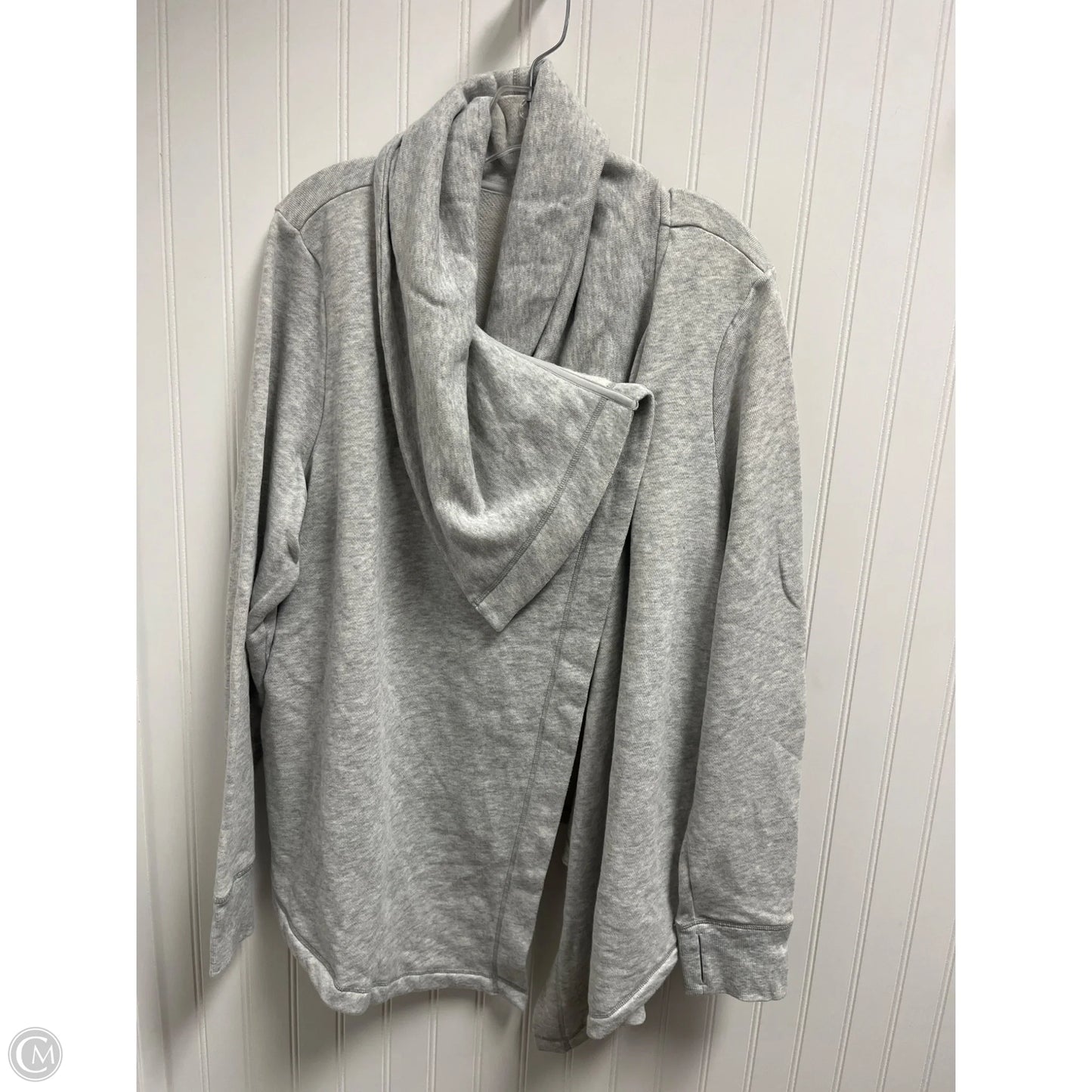 Cardigan By Zella In Grey, Size: 2x