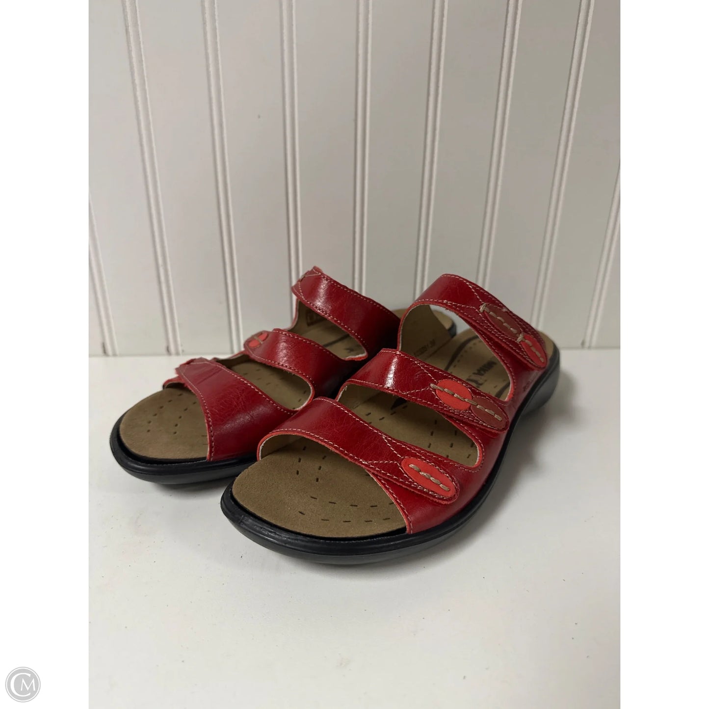 Sandals Flats By Romika In Black, Size: 8.5