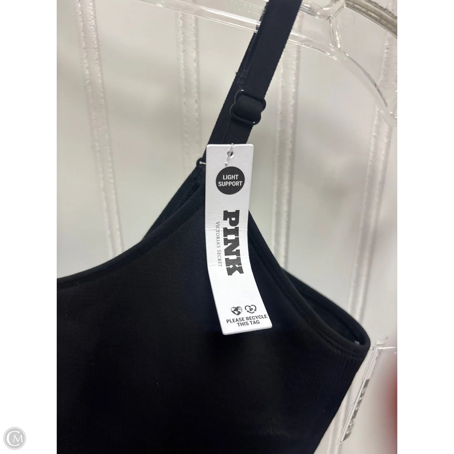Athletic Dress By Pink In Black, Size: M