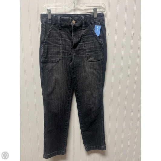 Jeans Straight By White House Black Market In Grey, Size: 4