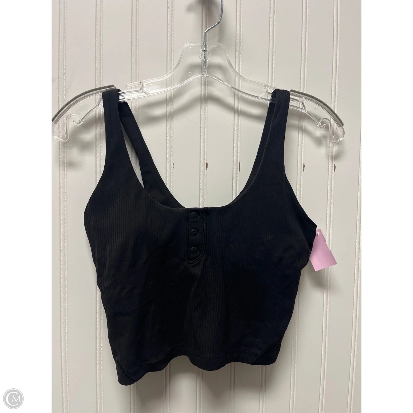 Athletic Tank Top By Lululemon In Black, Size: S