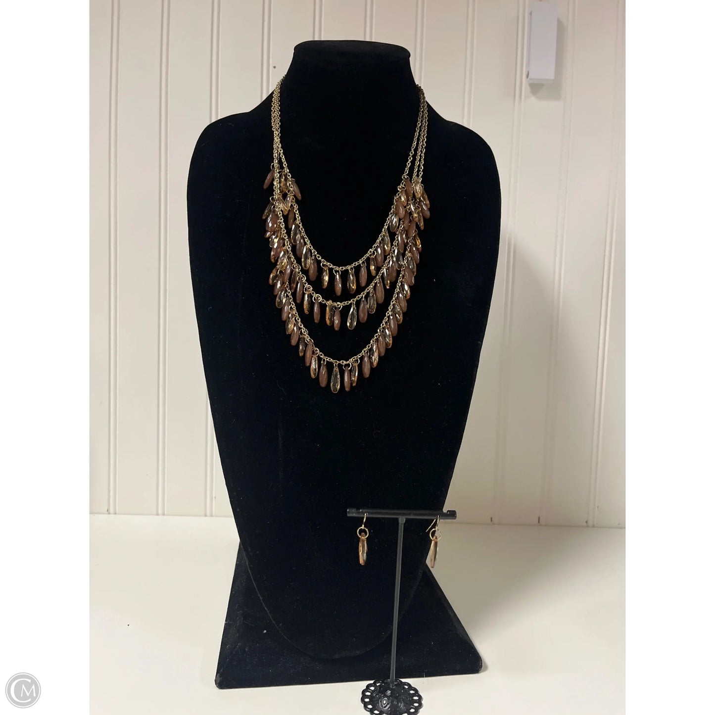 Necklace Set By Clothes Mentor, Size: 02 Piece Set