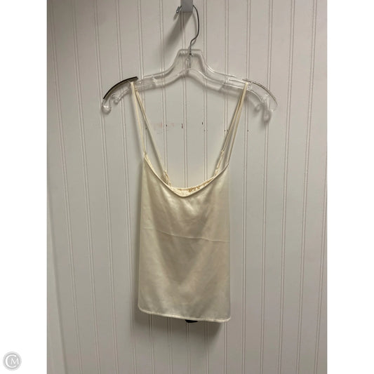 Top Sleeveless By Express In Cream, Size: S