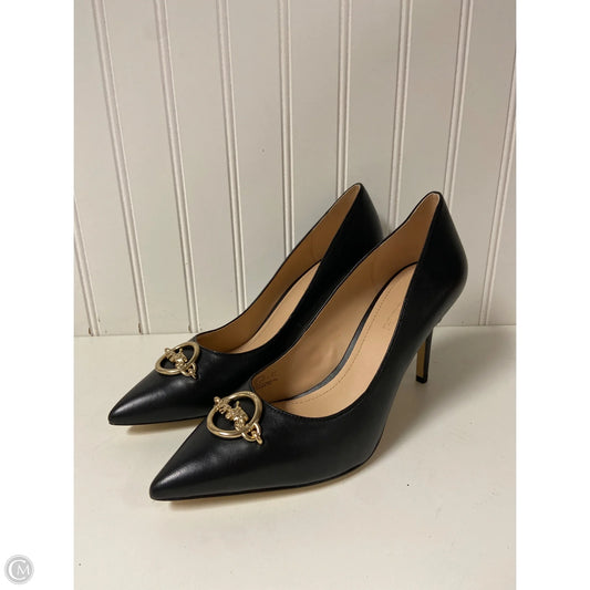 Shoes Designer By Coach In Black, Size: 9