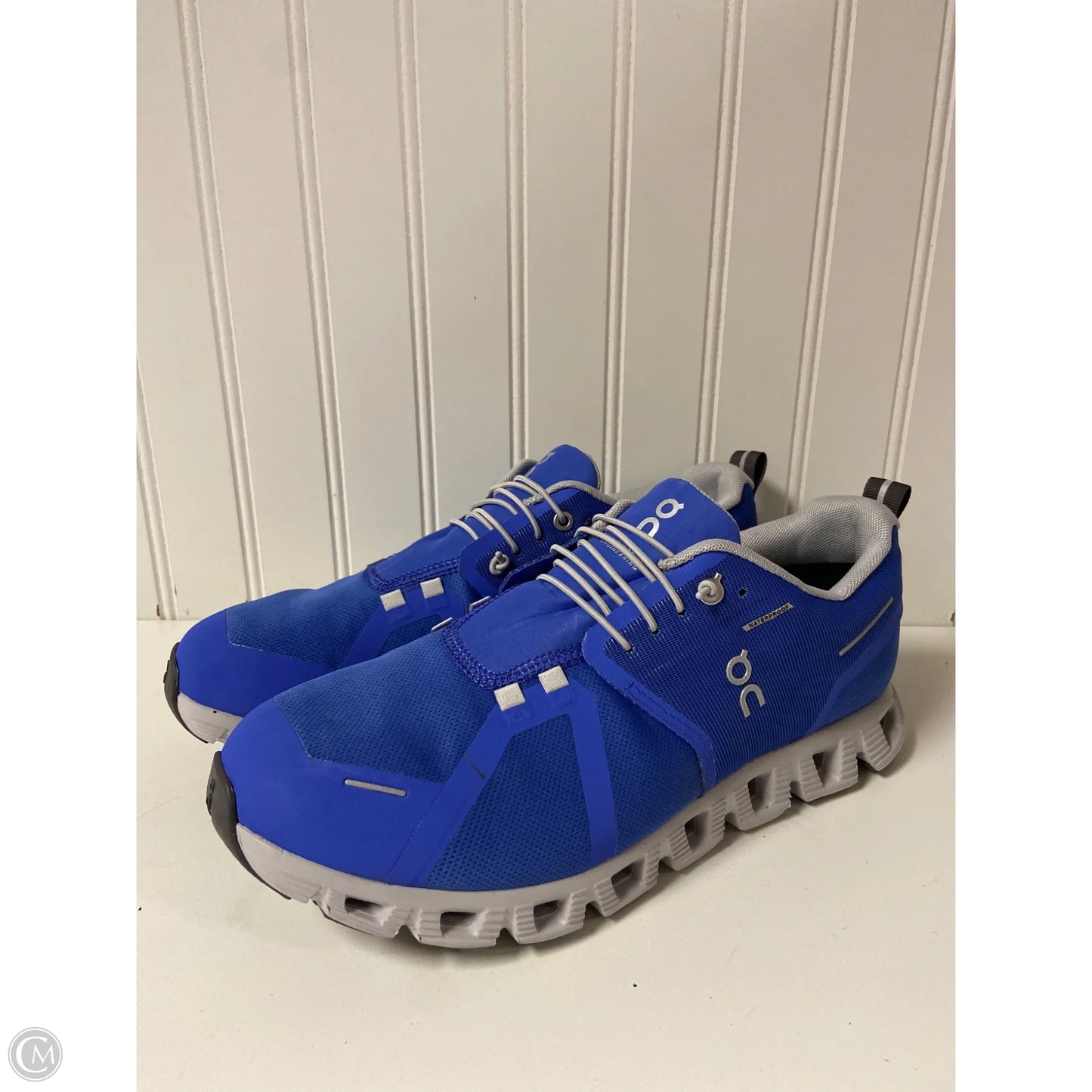 Shoes Athletic By On Cloud In Blue & Grey, Size: 10