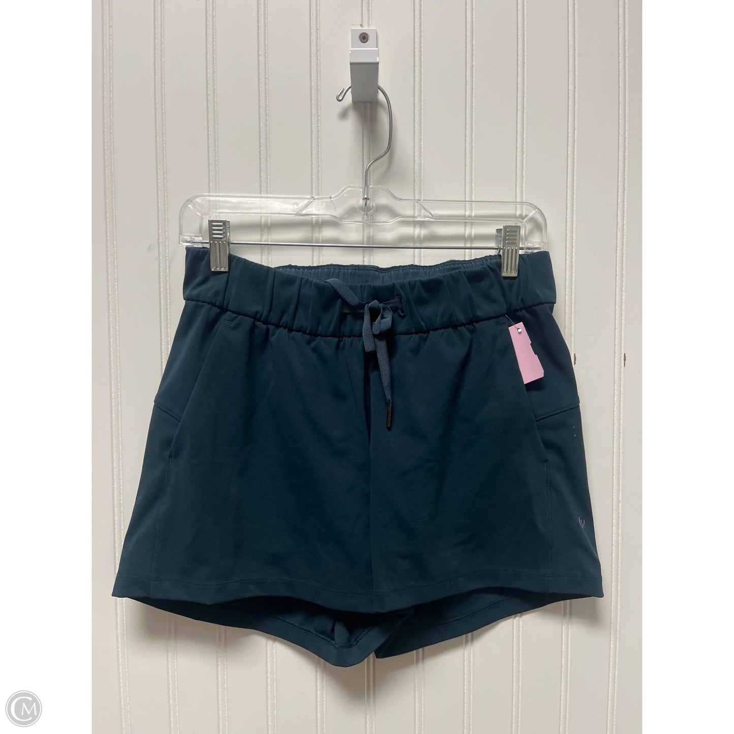 Athletic Shorts By Lululemon In Teal, Size: S