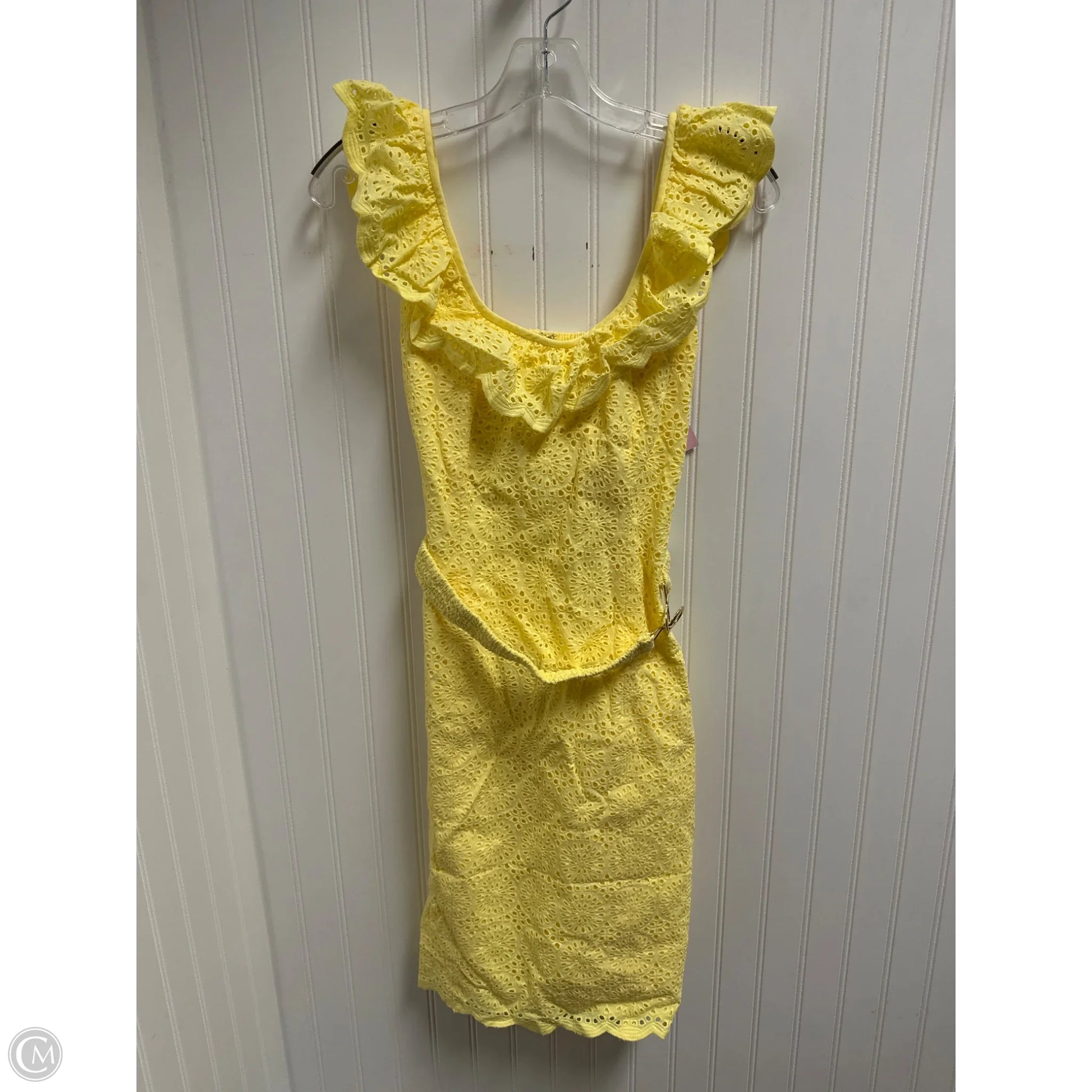 Dress Designer By Lilly Pulitzer In Yellow, Size: Xs Clothes Mentor Palm Harbor FL #150 Dress Designer By Lilly Pulitzer In Yellow, Size: Xs Clothes Mentor Palm Harbor FL #150
