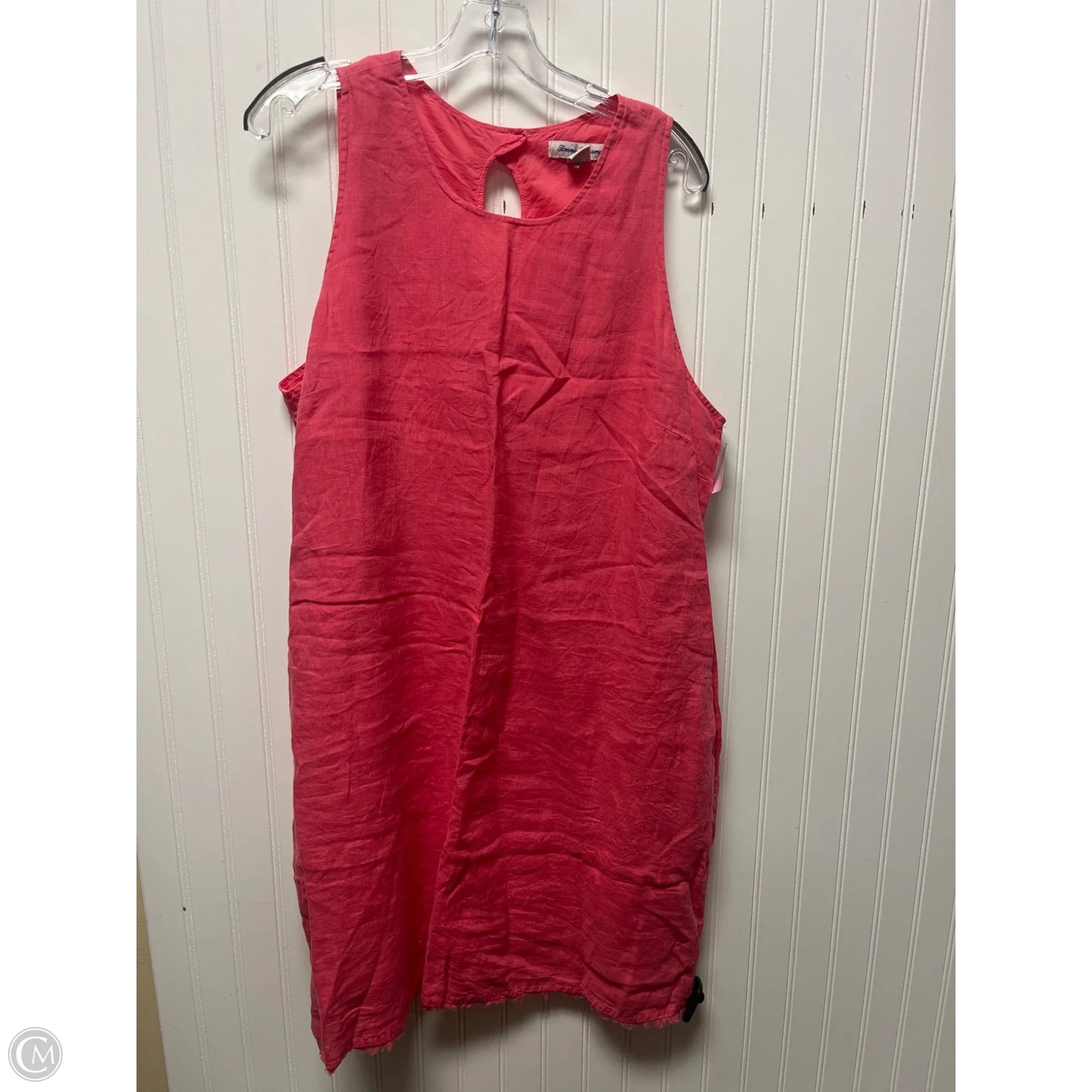 Dress Casual Midi By Tommy Bahama In Pink, Size: Xl