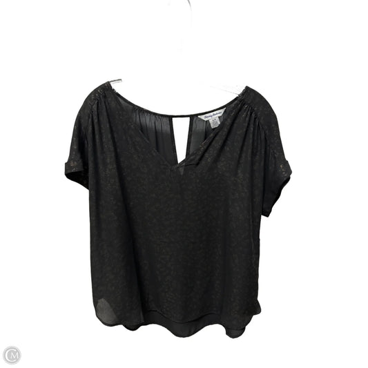 Top Short Sleeve By Tommy Bahama In Black, Size: Sp