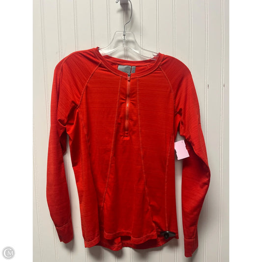 Athletic Sweatshirt Crewneck By Athleta In Orange, Size: Mp