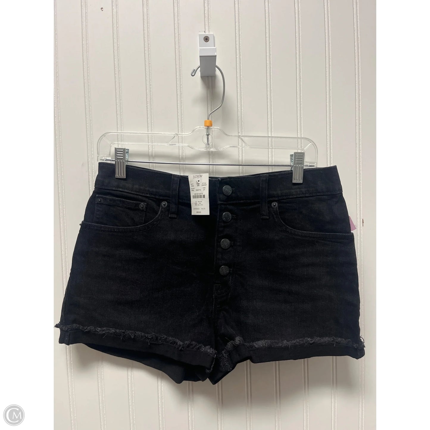 Shorts By J. Crew In Black Denim, Size: 4