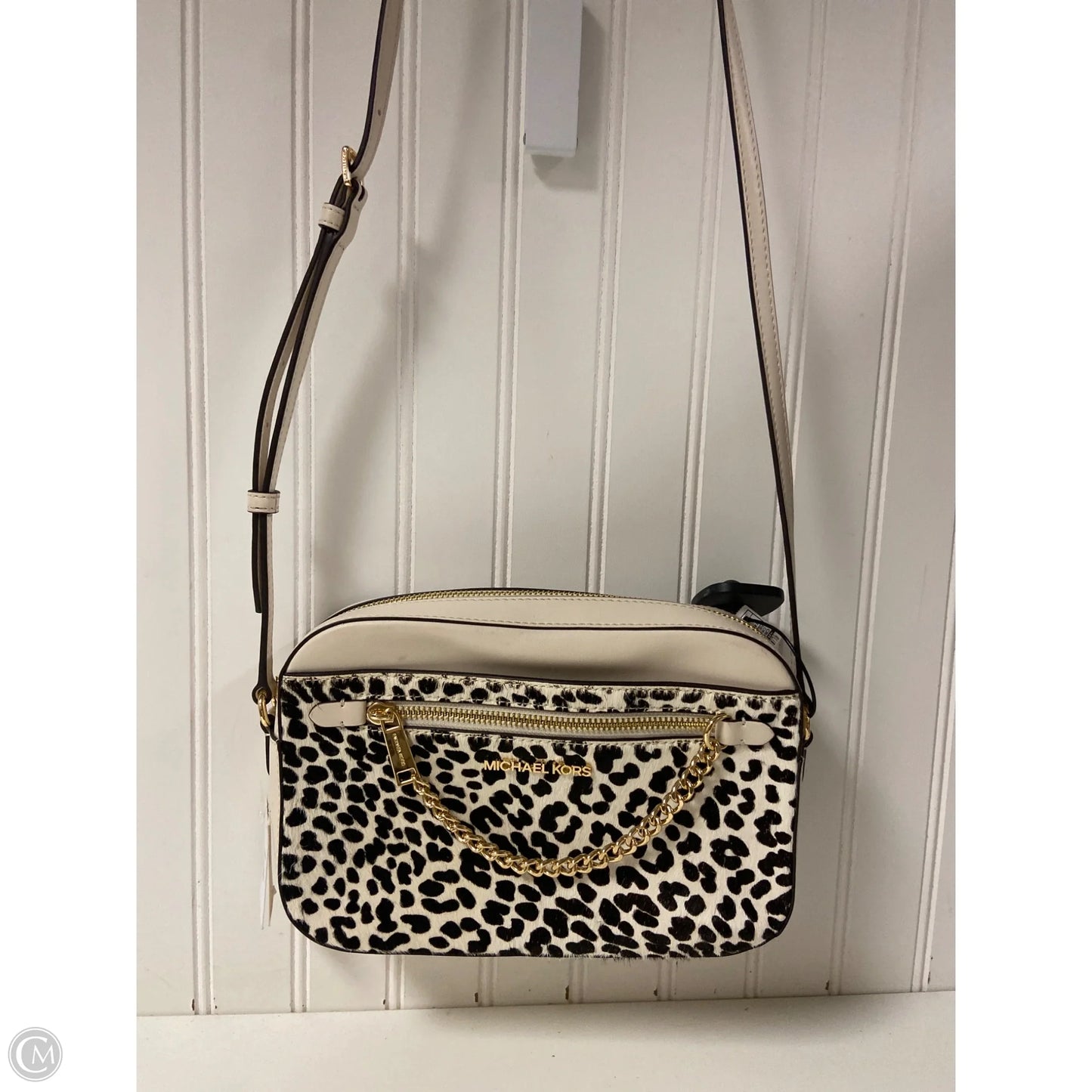 Crossbody Designer By Michael Kors, Size: Medium