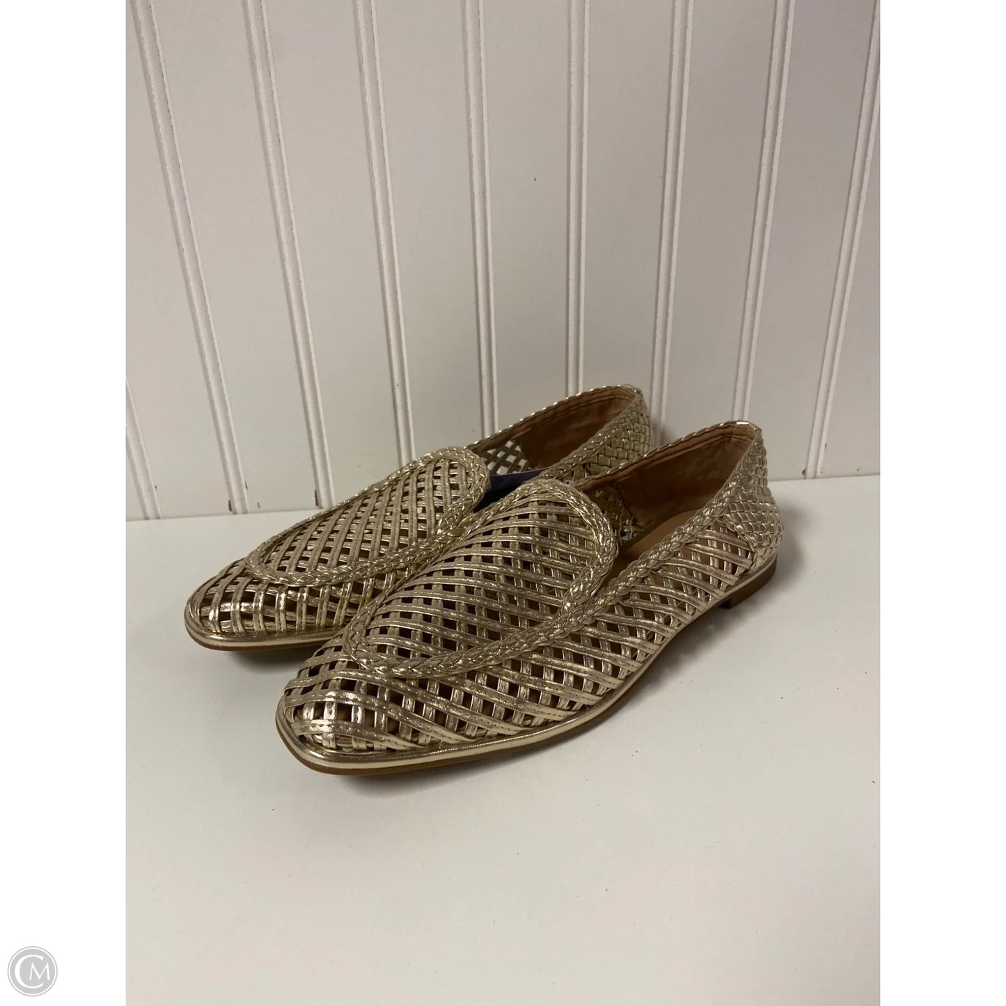 Shoes Flats By Aerosoles In Gold, Size: 7