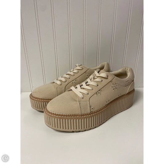 Shoes Sneakers Platform By Dolce Vita In Beige, Size: 9