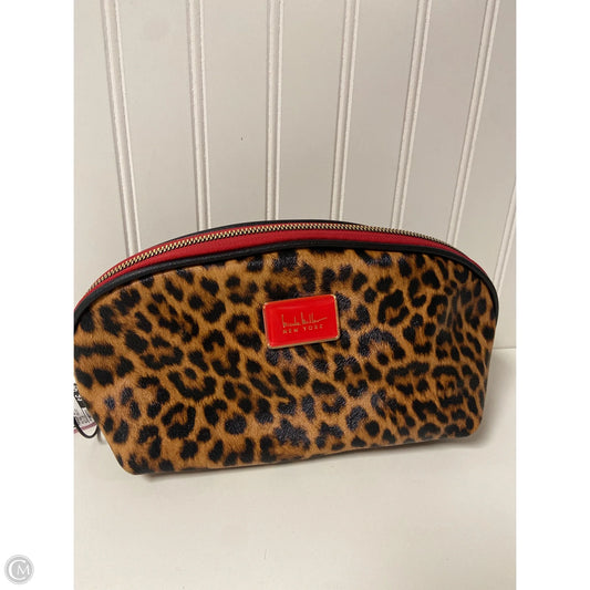 Makeup Bag By Nicole Miller, Size: Medium