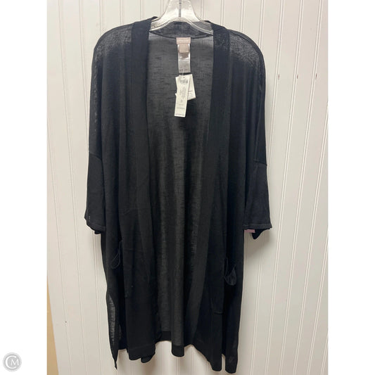 Cardigan By Chicos In Black, Size: Xl