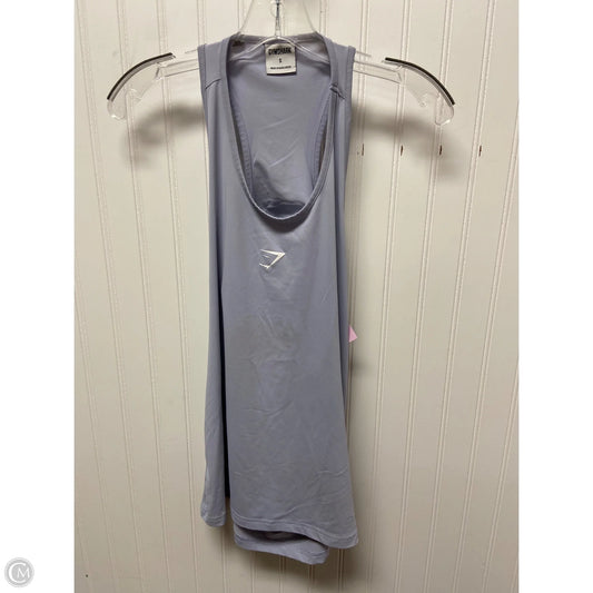 Athletic Tank Top By Gym Shark In Blue, Size: S