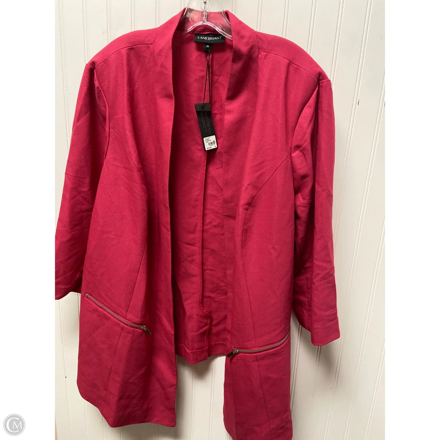 Blazer By Lane Bryant In Pink, Size: 4x