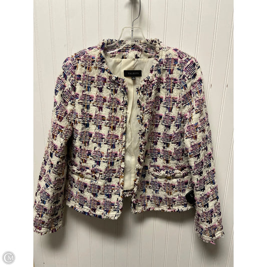 Blazer By Talbots In Purple & White, Size: S