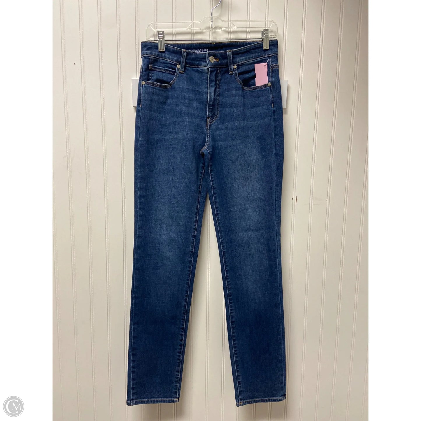 Jeans Straight By Talbots In Blue Denim, Size: 2