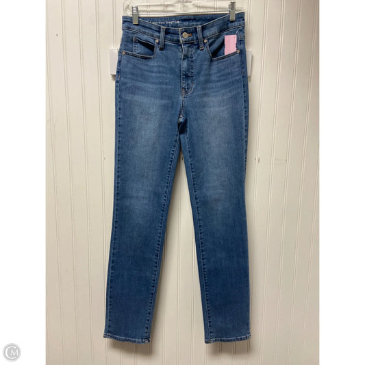 Jeans Straight By Talbots In Blue Denim, Size: 2