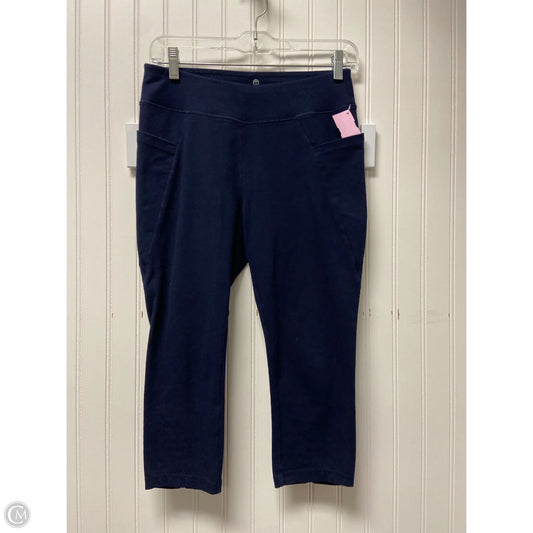 Athletic Leggings Capris By Talbots In Navy, Size: Xs
