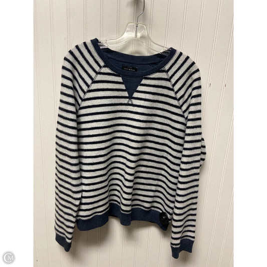 Sweater By Lucky Brand In Striped Pattern, Size: M