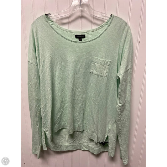 Top Long Sleeve Basic By Calvin Klein In Green, Size: S