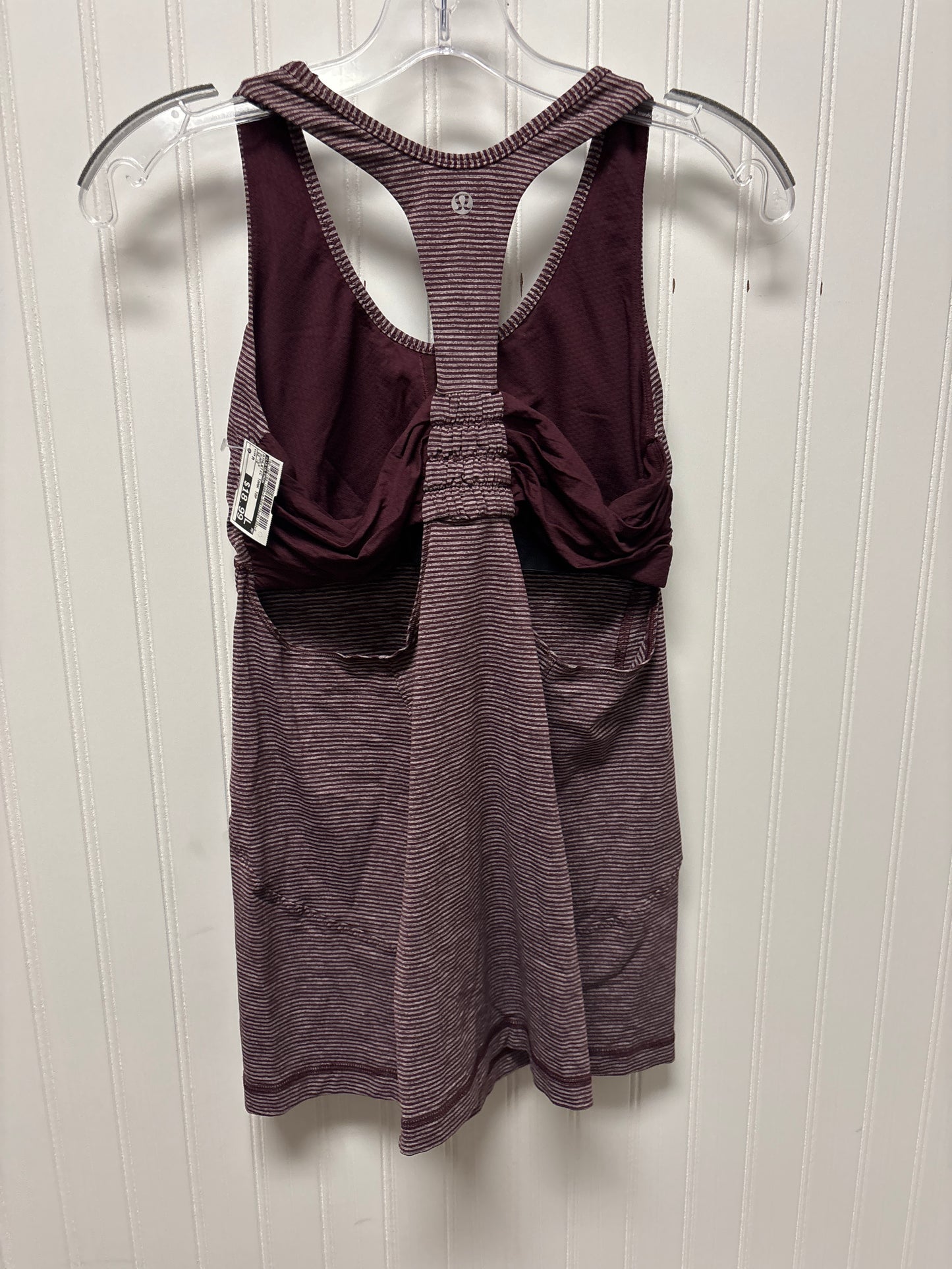 Athletic Tank Top By Lululemon In Purple, Size: M