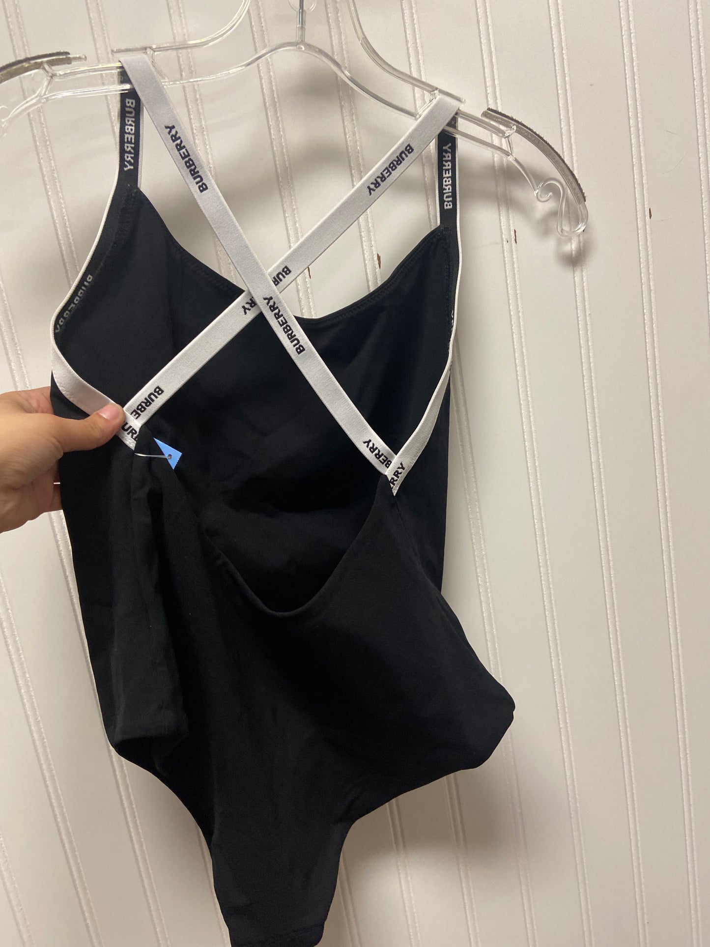 Swimsuit Luxury Designer By Burberry In Black, Size: M