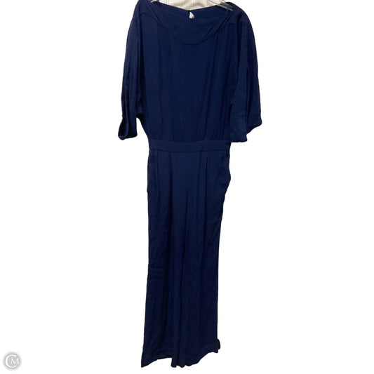 Jumpsuit Designer By Diane Von Furstenberg In Navy, Size: S