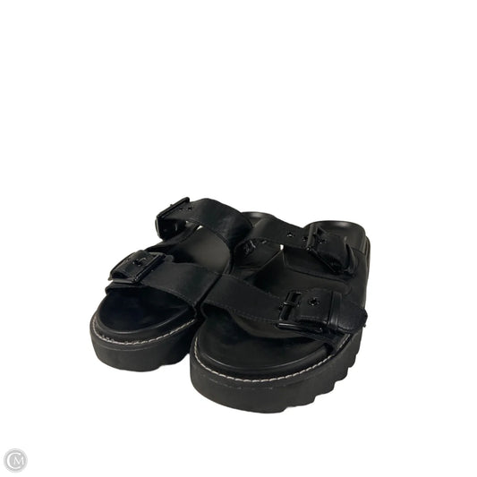 Sandals Flats By Madden Nyc In Black, Size: 10