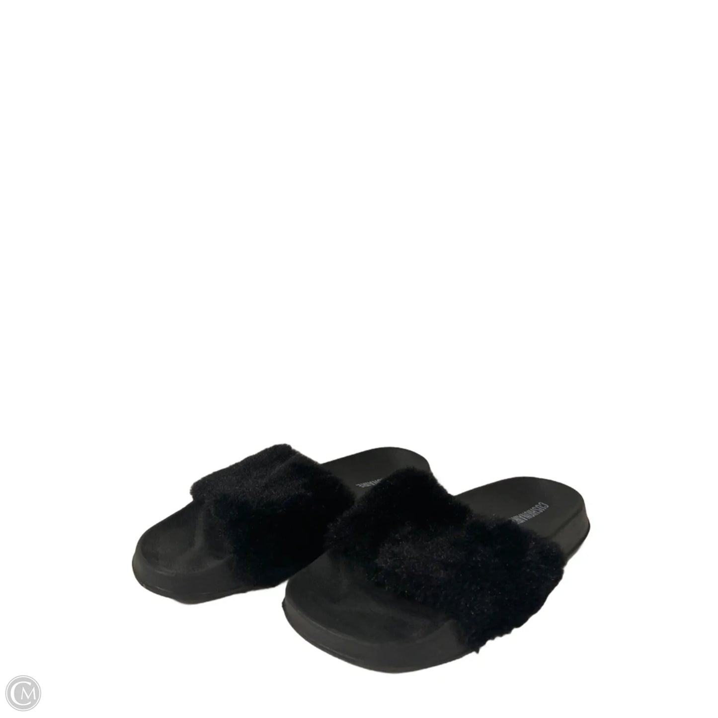 Sandals Flats By Cushionaire In Black, Size: 10