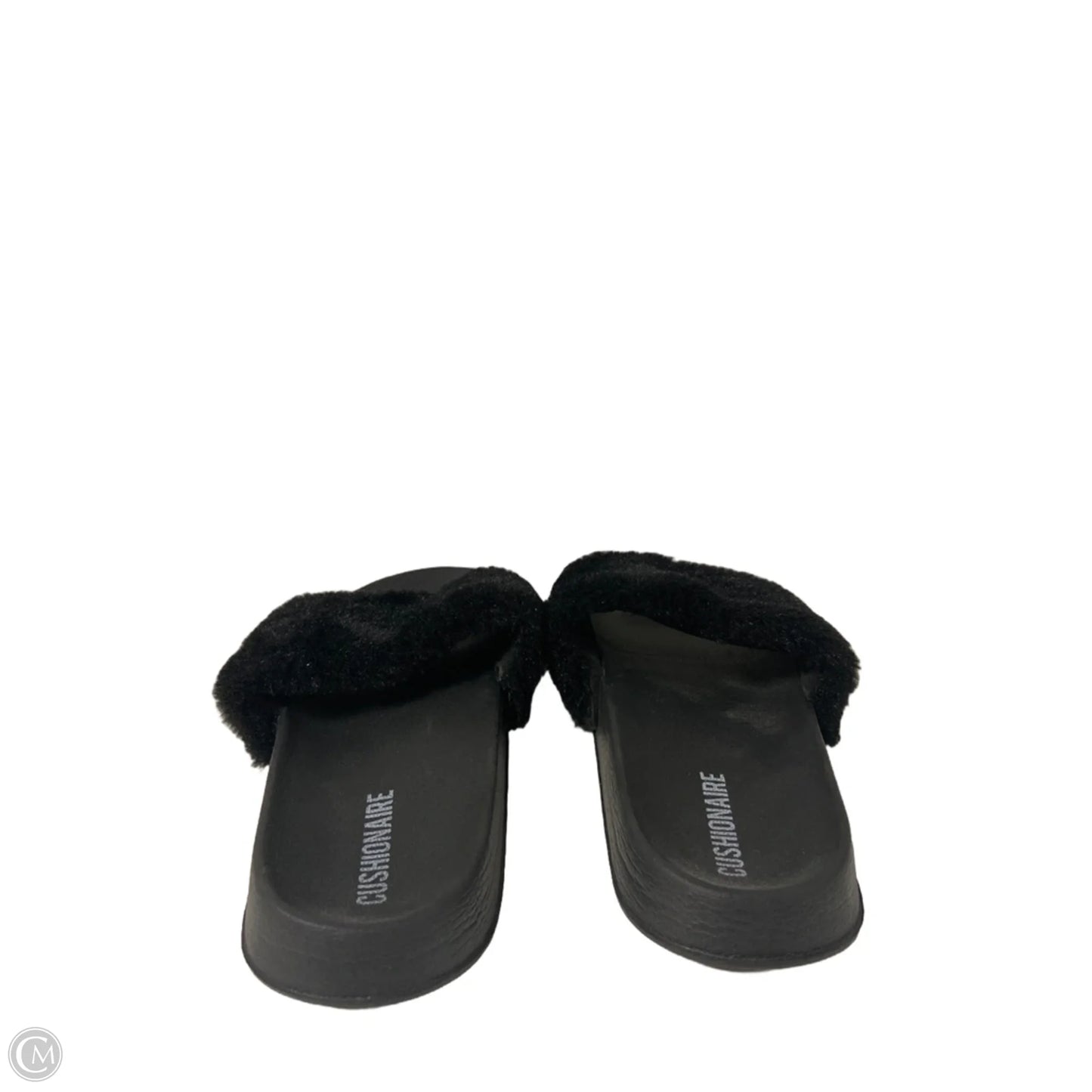 Sandals Flats By Cushionaire In Black, Size: 10