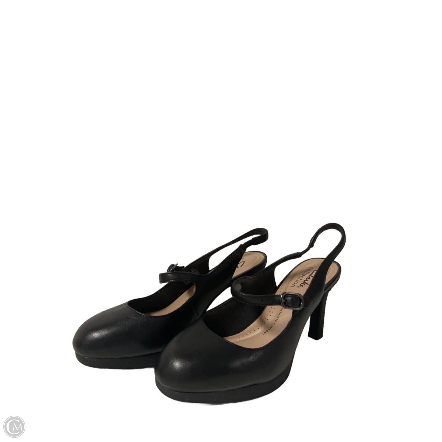 Shoes Heels Stiletto By Clarks In Black, Size: 7.5