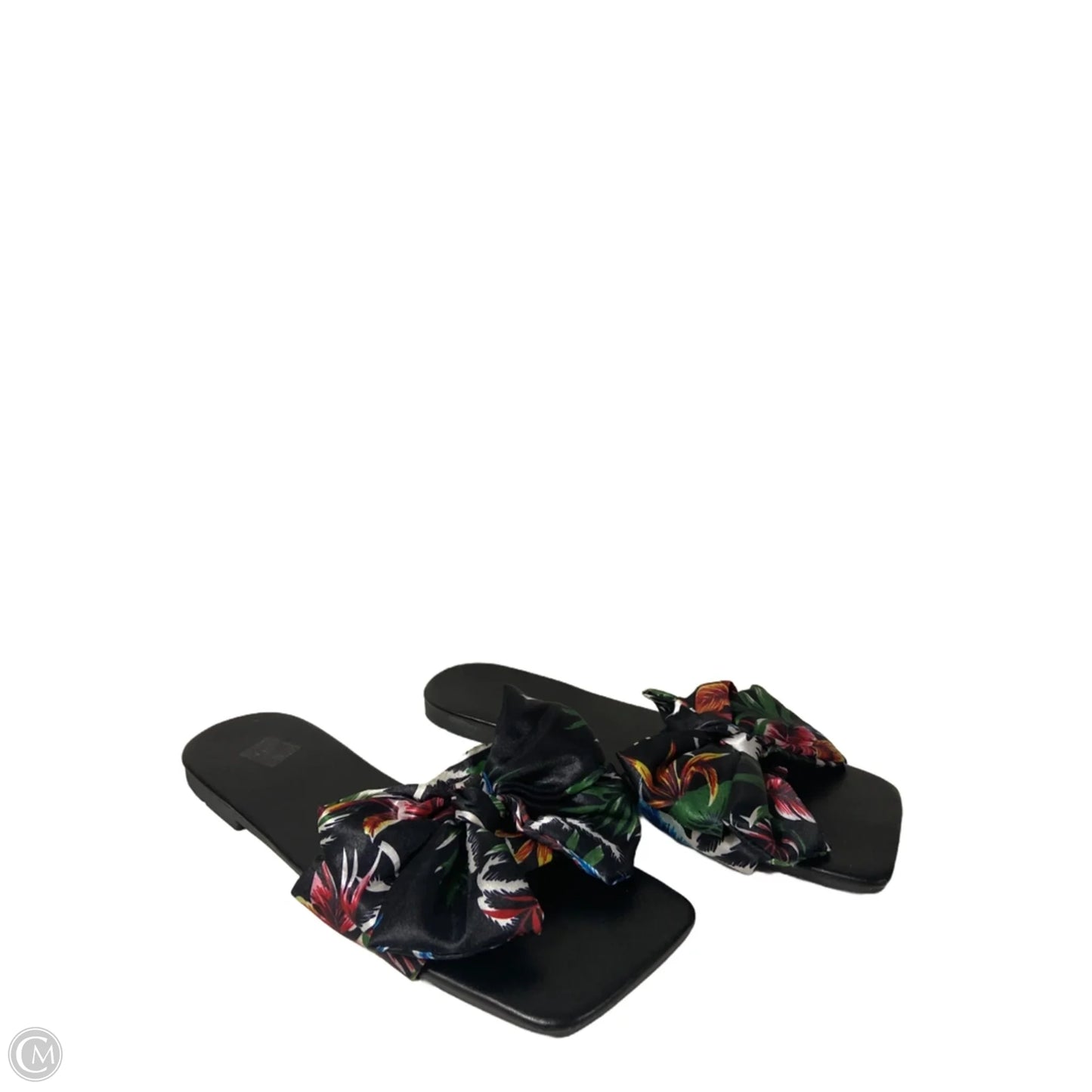 Sandals Flats By Cmf In Black, Size: 10.5