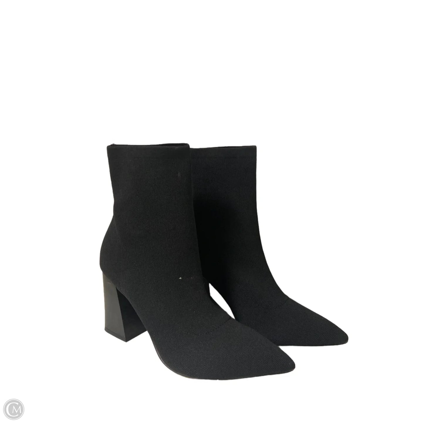 Boots Ankle Heels By Mix No 6 In Black, Size: 8