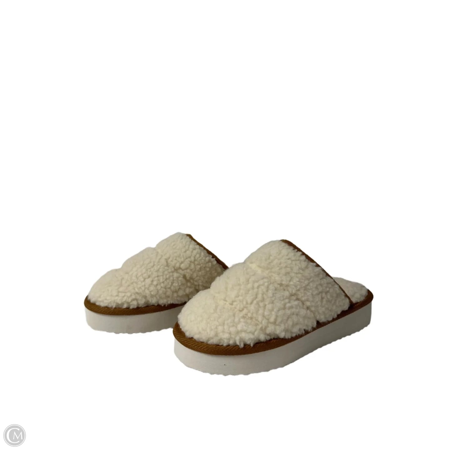 Slippers By Cmf In Cream, Size: 6
