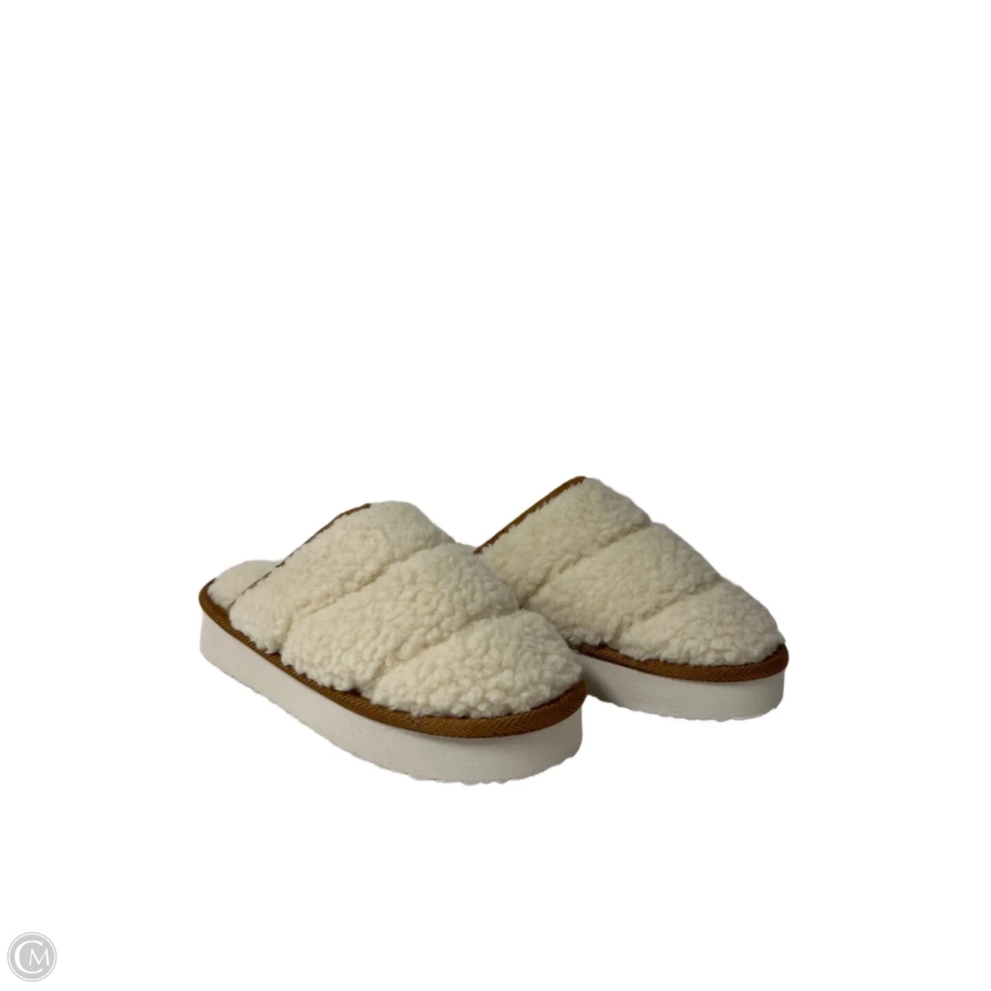 Slippers By Cmf In Cream, Size: 6
