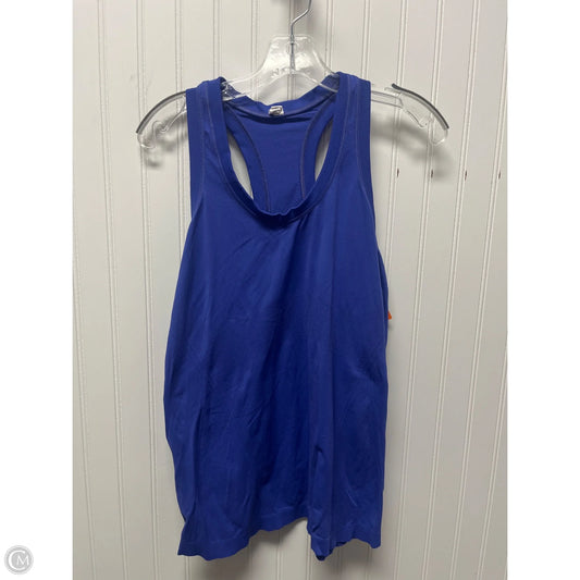 Athletic Tank Top By Athleta In Blue, Size: Xl