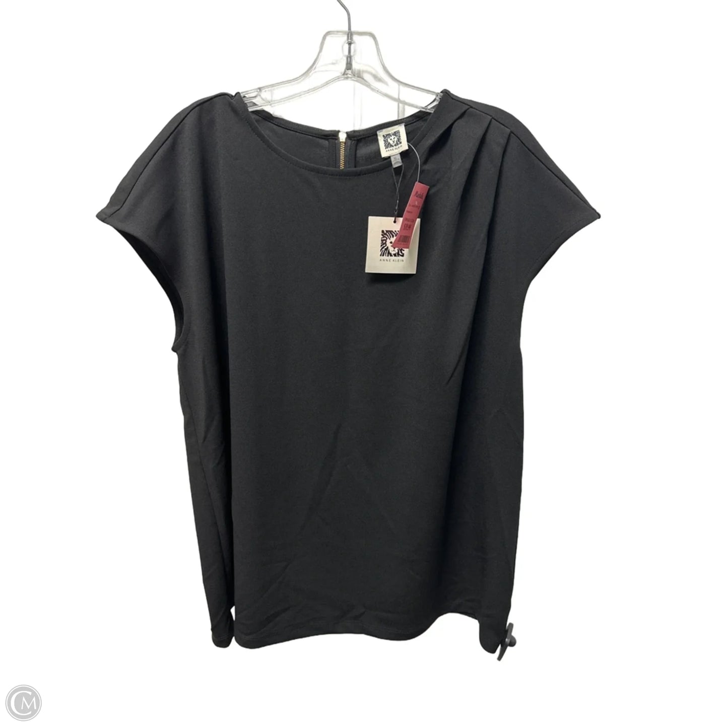 Top Sleeveless By Anne Klein In Black, Size: Xl