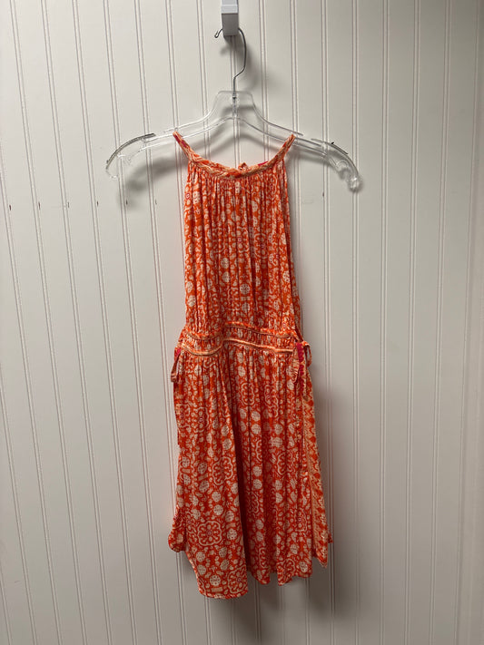 Dress Casual Short By Free People In Orange, Size: Sp