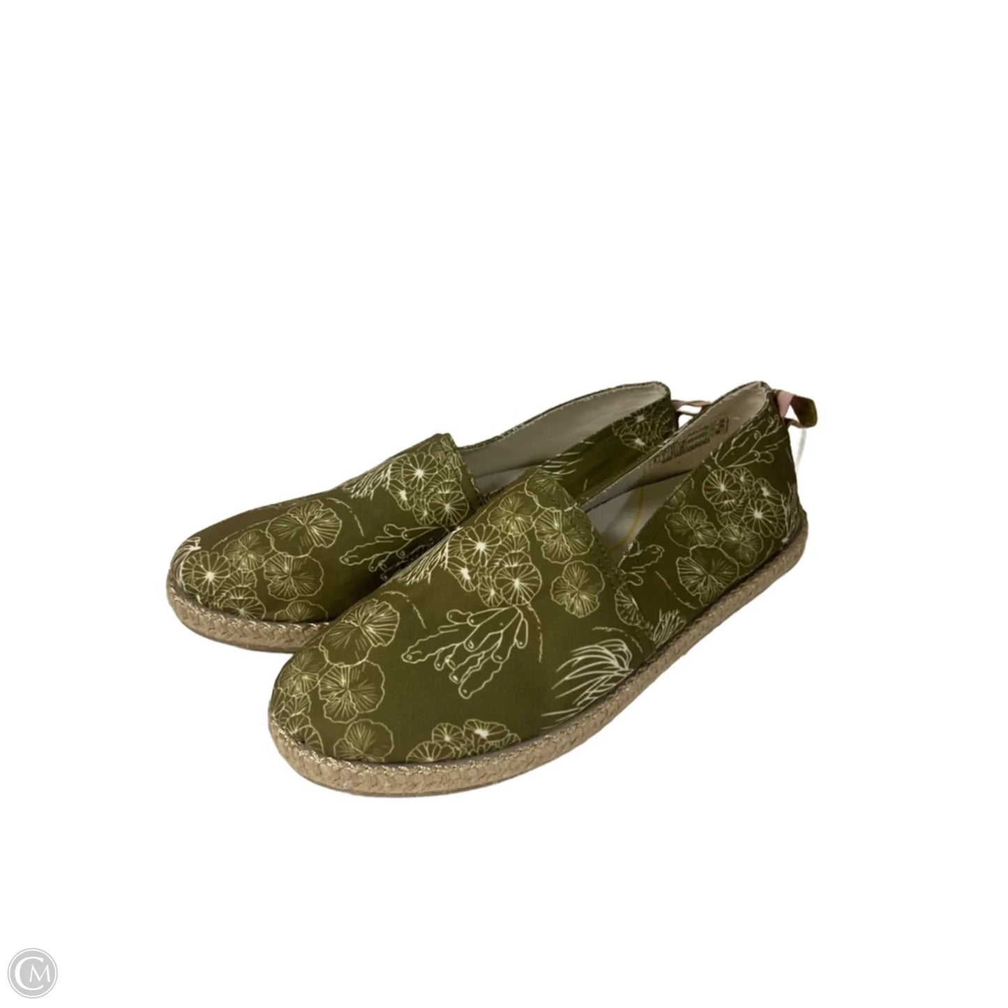 Shoes Flats By Vionic In Green, Size: 9