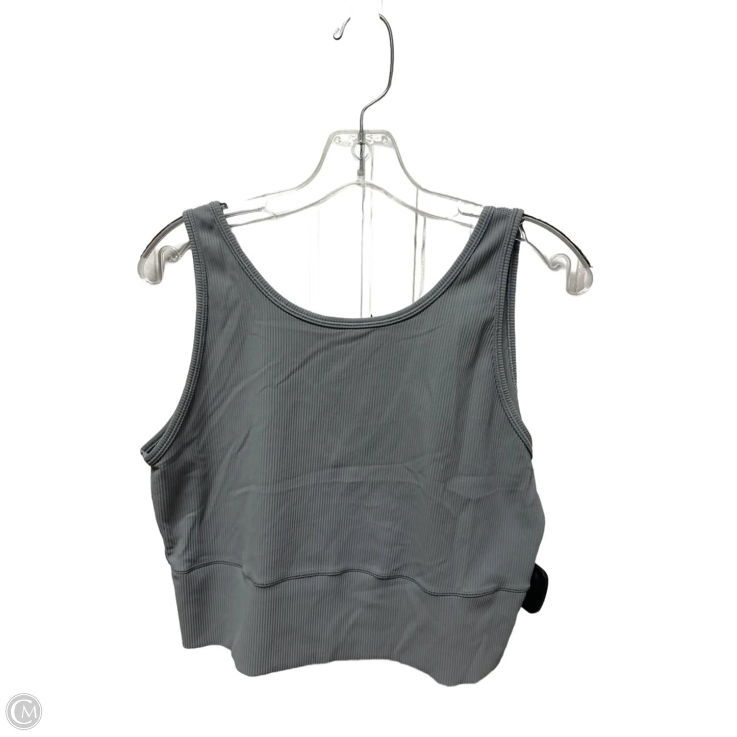 Athletic Tank Top By Lululemon In Grey, Size: L